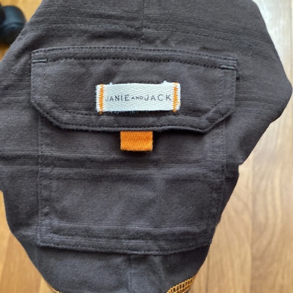 Janie and Jack Cotton Safari Lion Onesie Shorts 6-12M - Picture 5 of 5